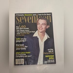 1998 May SEVENTEEN Magazine - LEONARDO DICAPRIO Titanic Cover - 90s Vintage Y2K